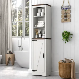 Bathroom Storage Cabinet, 5-Shelf