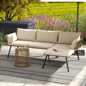 3 Pieces Patio Furniture Set