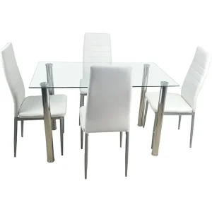 Dining Room Table Set,5-Piece