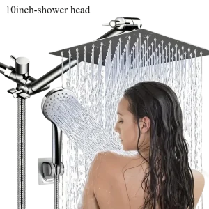 Bathroom, stainless steel pressurized shower