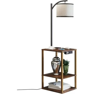 .3-Color LED Bulb Floor Lamp