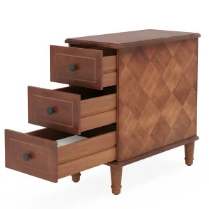 Wood End Table