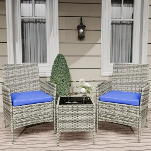 3 Pieces Patio Furniture Set